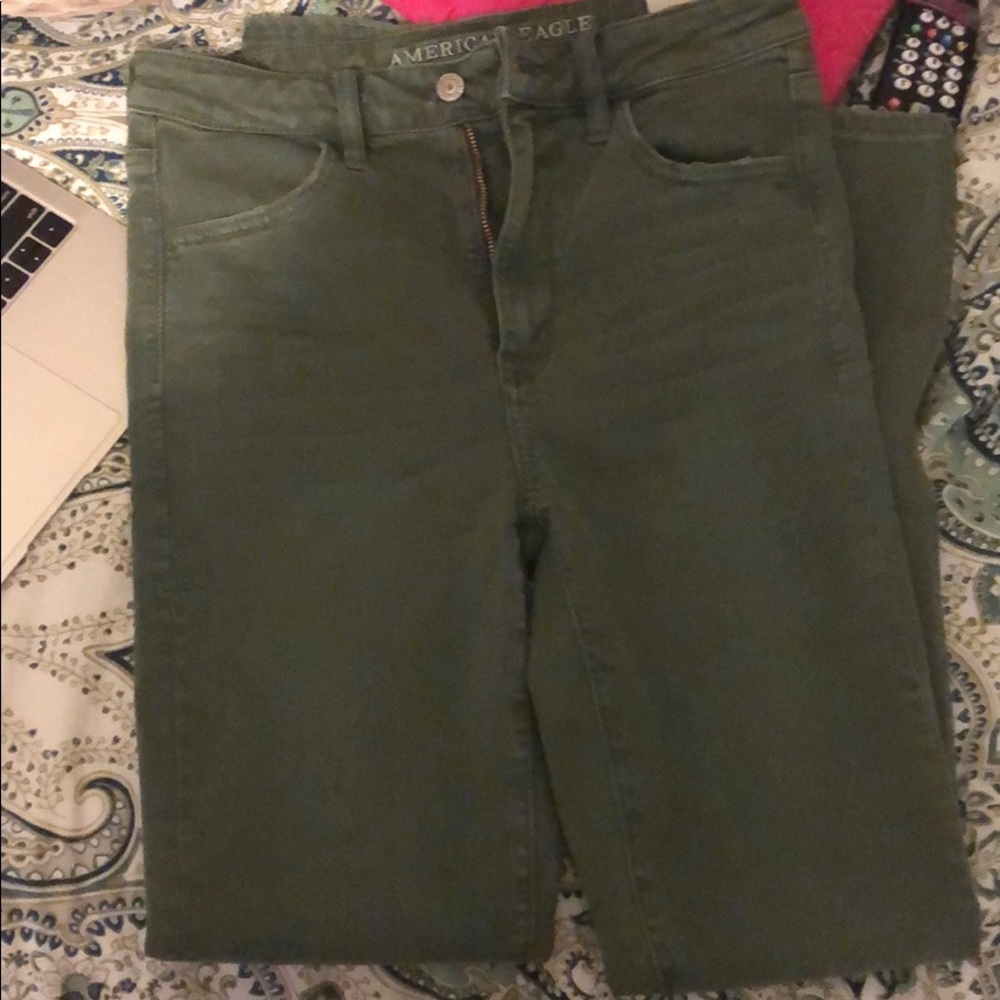 American Eagle high waisted skinny jeans